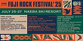 「【FUJI ROCK FESTIVAL &amp;#039;25】ラインナップ第2弾発表」1枚目/1