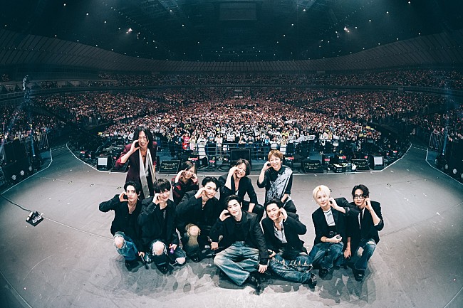 「ENHYPEN、【BEAT AX Vol.6】で圧巻のステージを披露　GLAYとの初コラボステージも大反響」1枚目/6