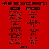 「【HYDE [INSIDE] LIVE 2025 WORLD TOUR】」2枚目/2