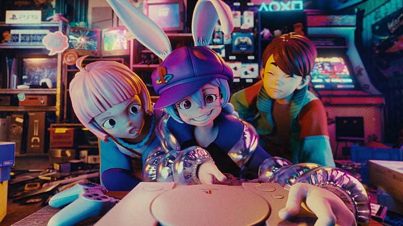 「『PlayStation（R） × YOASOBI「PLAYERS」30周年特別CM｜Project: MEMORY CARD』場面写真」4枚目/19