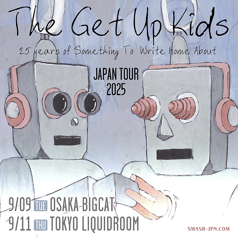 ザ・ゲット・アップ・キッズ、名盤『サムシング・トゥ・ライト・ホーム・アバウト』完全再現ジャパン・ツアー決定