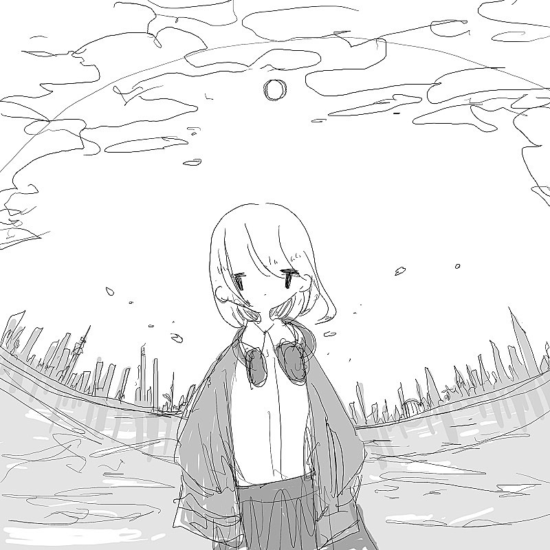 「ハカネ、初ドラマタイアップのメジャーデビュー第1弾配信SG「蜃気楼」リリース」1枚目/2