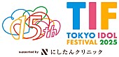「【TOKYO IDOL FESTIVAL 2025】出演者第2弾発表　開催15周年を記念してアイドリング!!!が復活　TEAM SHACHI／PPE41／CANDY TUNEなど全33組の出演が決定」1枚目/1