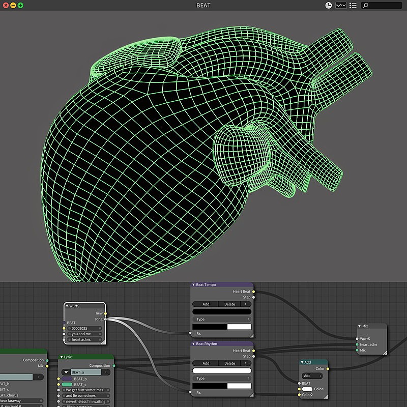 「WurtS 配信シングル「BEAT」」3枚目/5