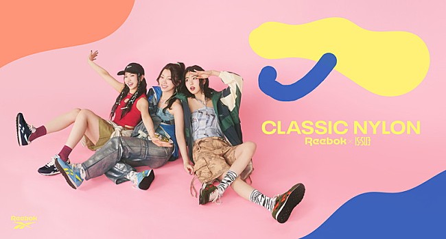「IS:SUE×Reebokのコラボ第2弾、ポップでキュートなビジュアル」1枚目/6