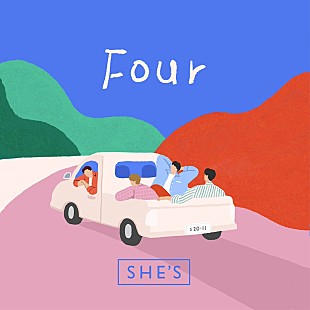 「SHE’S、新曲「Four」6/4リリース決定」