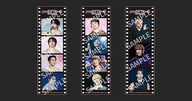 「SEVENTEEN、コンサート映画『RIGHT HERE』入場者特典の第2弾は“フィルム風しおり”」1枚目/2