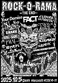 「FACT、【ROCK-O-RAMA-THE END】にSHANKとNOISEMAKER出演決定」1枚目/1