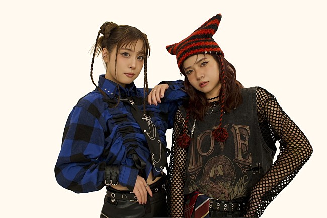 「ukka、10周年プロジェクト企画第3弾　茜空／結城りなによる2人組ユニット曲「Candy rock Girl」配信リリース」1枚目/2