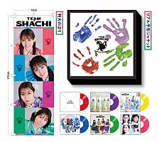 TEAM SHACHI、特大のぼり封入のアナログレコードLP6枚組ボックス