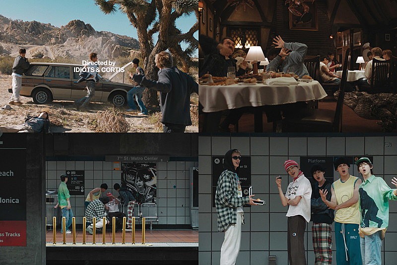 BIGHIT MUSICの新人・CORTIS、ブラックコメディ映画のような「What You Want」MV公開