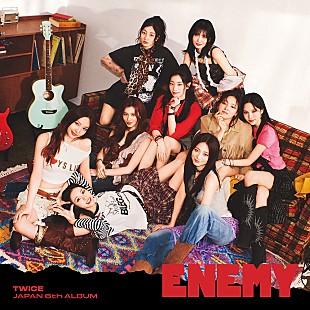 「【先ヨミ】TWICE『ENEMY』8.5万枚で現在アルバム1位独走中」