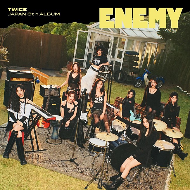 「【先ヨミ・デジタル】TWICE『ENEMY』がDLアルバム首位走行中　亀梨和也／ミセスが続く」1枚目/1