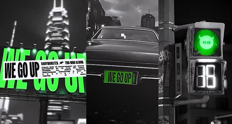 BABYMONSTER、ミニアルバム『WE GO UP』ティザー映像を公開