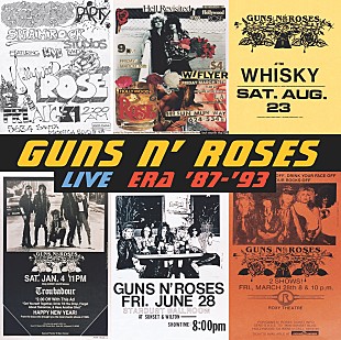 「ガンズ・アンド・ローゼズ、『ライヴ・エラ '87 - '93』初のリマスター盤が発売」