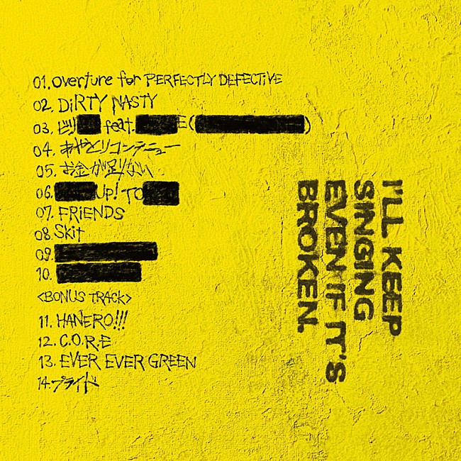 「Novel Core アルバム『PERFECTLY DEFECTiVE』通常盤（一部未公開ver.）」4枚目/5