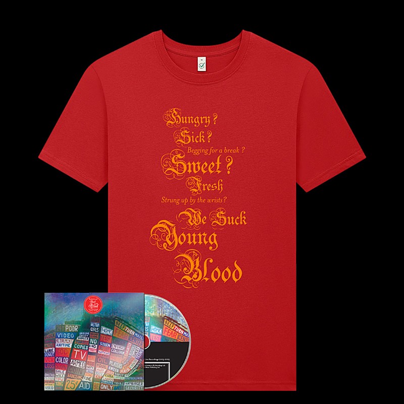 レディオヘッド、『Hail To the Thief - Live Recordings 2003-2009』数量限定Tシャツ付きセット発売＆ライブ映像9曲公開