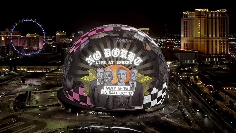 ノー・ダウト、米ラスベガスの球体型会場スフィアにて公演決定