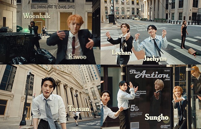 BOYNEXTDOOR、新曲「Hollywood Action」MVティザー公開＆本編は