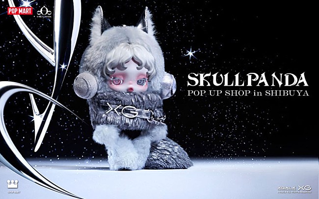 「XGとSKULLPANDAがコラボ　日本限定コラボアイテムを先行発売＆ポップアップ開催」1枚目/5