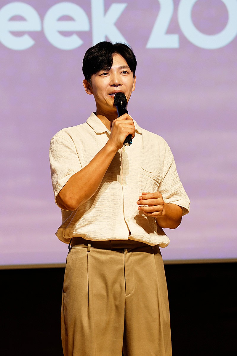 「「グッド・パ-トナ-」「太陽の末裔」 俳優チ・スンヒョンが日本で初イベント」1枚目/1