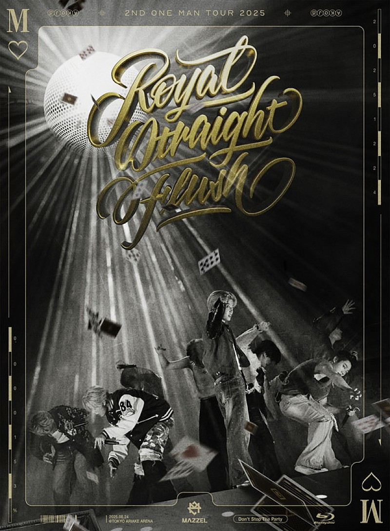 「MAZZEL LIVE Blu-ray『MAZZEL 2nd One Man Tour 2025 “Royal Straight Flush”』初回限定盤」2枚目/5