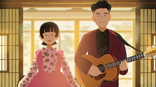 「ハンバート ハンバート、朝ドラ『ばけばけ』主題歌「笑ったり転んだり」MV公開」1枚目/5