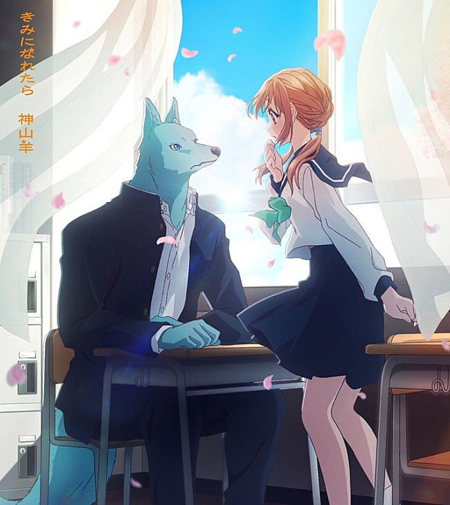 「神山羊 シングル『きみになれたら』アニメ盤（期間盤）
（C）柚樹ちひろ／集英社・キミ越え製作委員会」7枚目/9