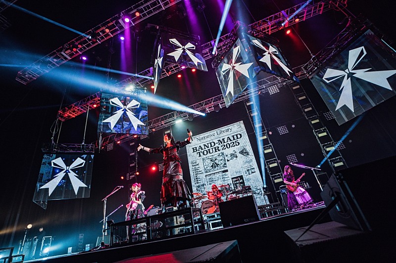 「<ライブレポート>BAND-MAID、ファンと共に創り上げた渾身のツアーファイナルを経て世界へ」1枚目/31