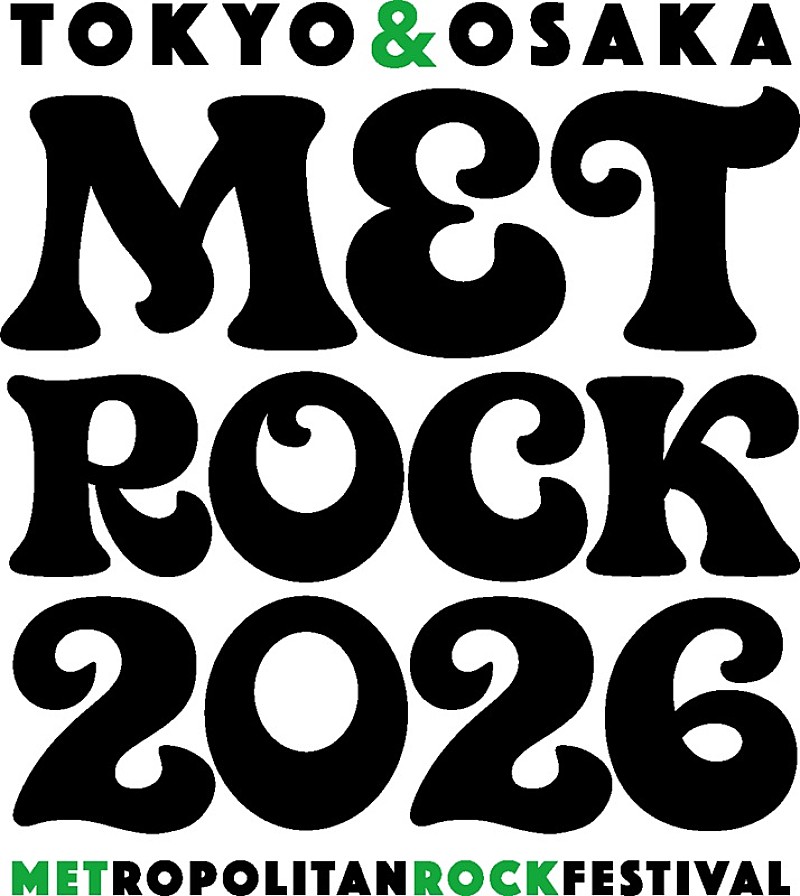 「【METROCK2026】東京＆大阪で5月に開催決定」1枚目/1