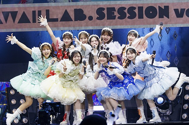 「＜ライブレポート＞MORE STAR、【KAWAII LAB. SESSION vol.17】で華々しくデビュー 見守った先輩たちも涙」1枚目/8