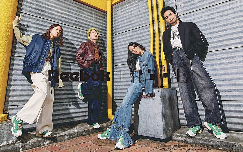 「緑黄色社会×Reebokのコラボスニーカー登場、ポジティブな空気が漂う一足に」1枚目/14