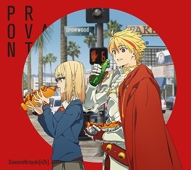 「SawanoHiroyuki[nZk] シングル『PROVANT』期間生産限定盤
（C）成田良悟・TYPE-MOON/KADOKAWA/FSFPC」12枚目/13