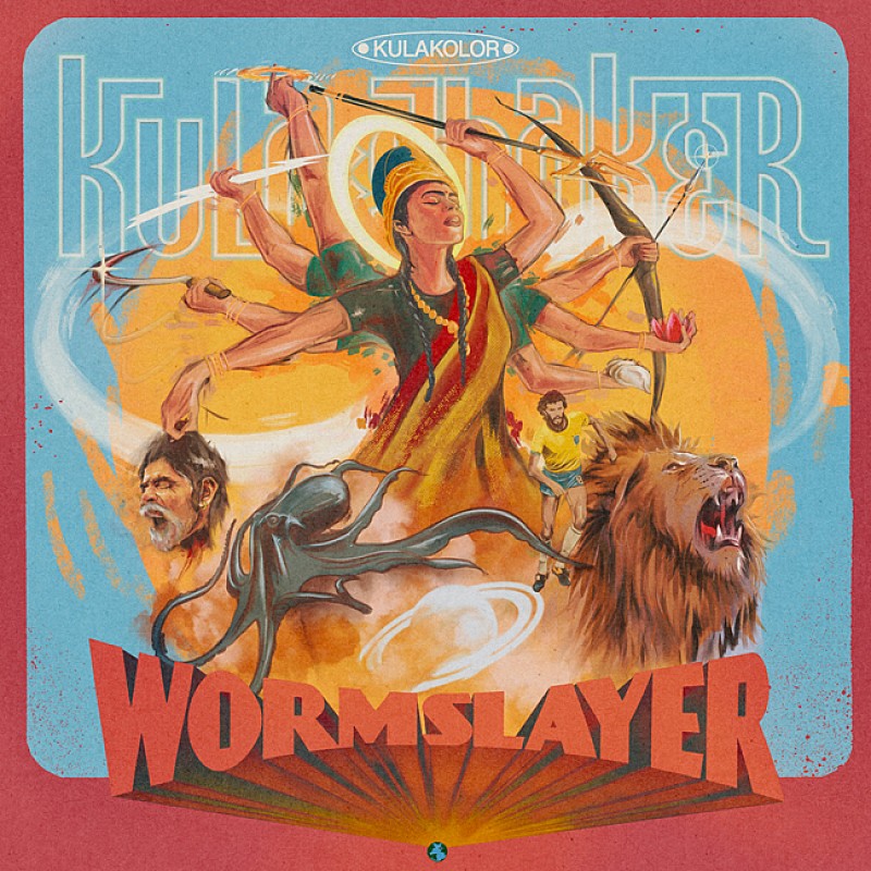 「クーラ・シェイカー、ポップ・カルチャー要素が散りばめられた「Wormslayer」MV解禁」1枚目/2