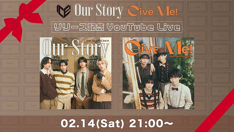 「『2月14日「Our Story」「Give Me!」配信リリース記念スペシャルトークLIVE』」4枚目/4