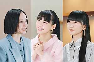 Perfume「Perfumeのドキュメンタリー映画、晴々とした表情のインタビュー場面写真が公開」