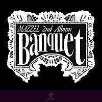MAZZEL、ポップな新ビジュアル＆ニューアルバム『Banquet』ジャケット