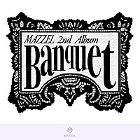 MAZZEL、ポップな新ビジュアル＆ニューアルバム『Banquet』ジャケット
