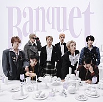 MAZZEL、ポップな新ビジュアル＆ニューアルバム『Banquet』ジャケット