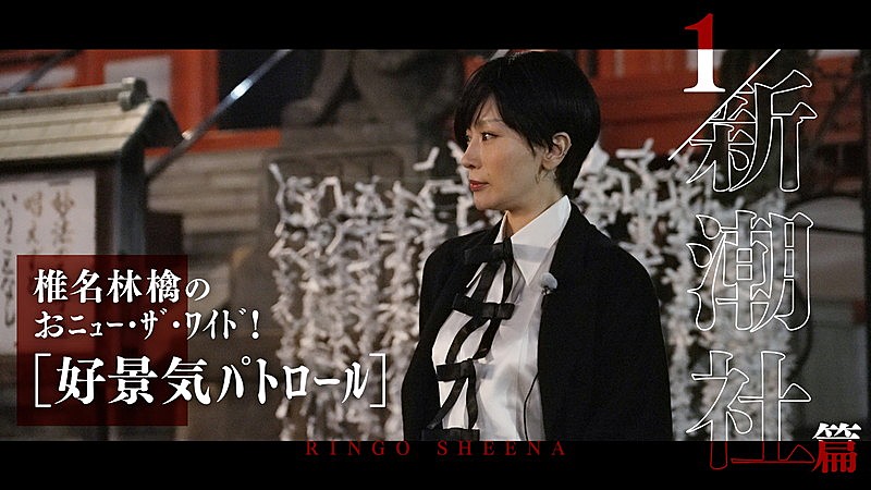 「『「椎名林檎のおﾆｭｰ･ｻﾞ･ﾜｲﾄﾞ!」 #01好景気ﾊﾟﾄﾛｰﾙ「新潮社」篇』」2枚目/6