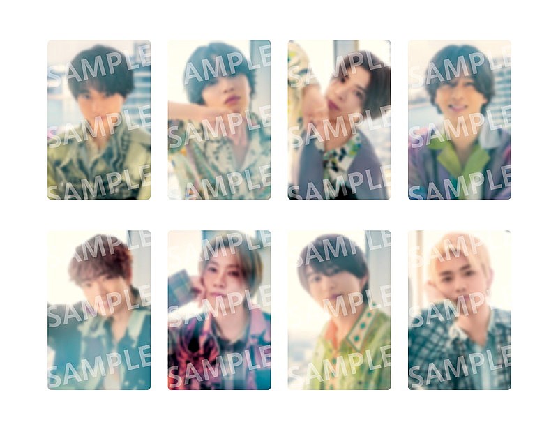 「timelesz「MOMENTUMトレーディングカードセット(ソロ絵柄8種)」」2枚目/3