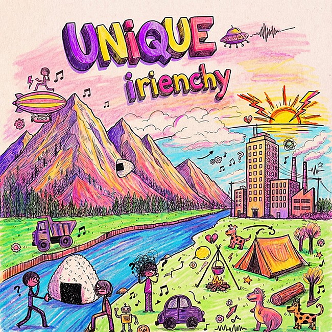 「irienchy 配信アルバム『UNiQUE』」2枚目/3