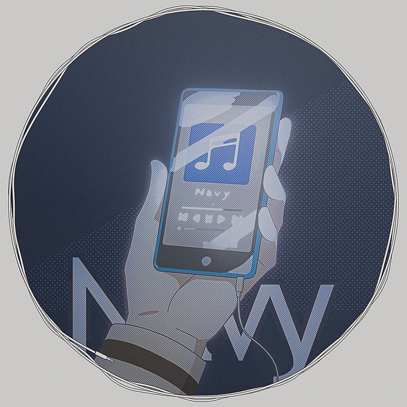 「梓川 配信シングル「Navy」」2枚目/2