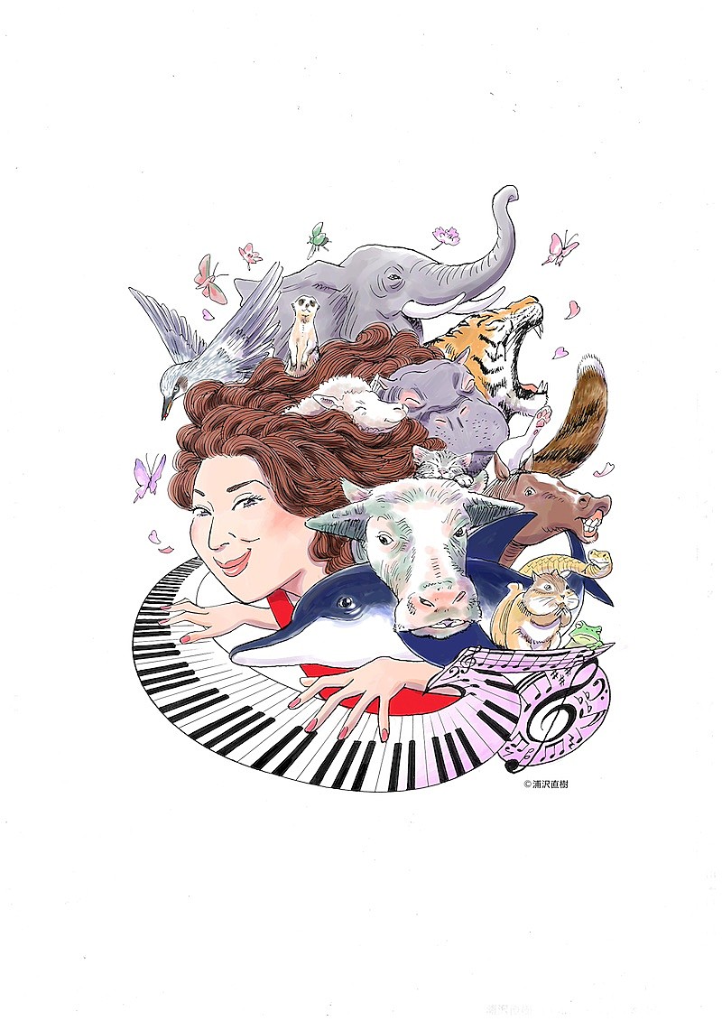 「浦沢直樹描き下ろし50周年記念イラスト」4枚目/4