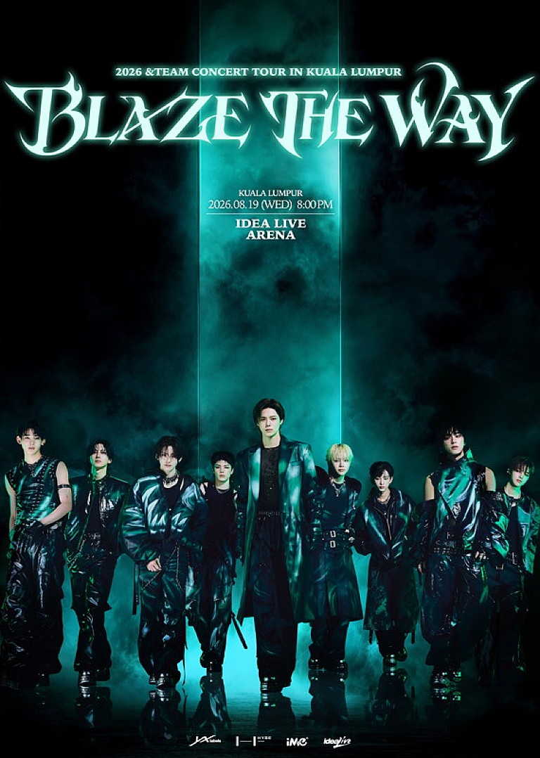 &TEAM「&TEAM、アジアツアー【BLAZE THE WAY】追加公演で初のクアラルンプールへ」
