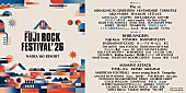 「【FUJI ROCK FESTIVAL &amp;#039;26】ラインナップ第3弾発表、ロイル・カーナー／ニーキャップら追加 」1枚目/1