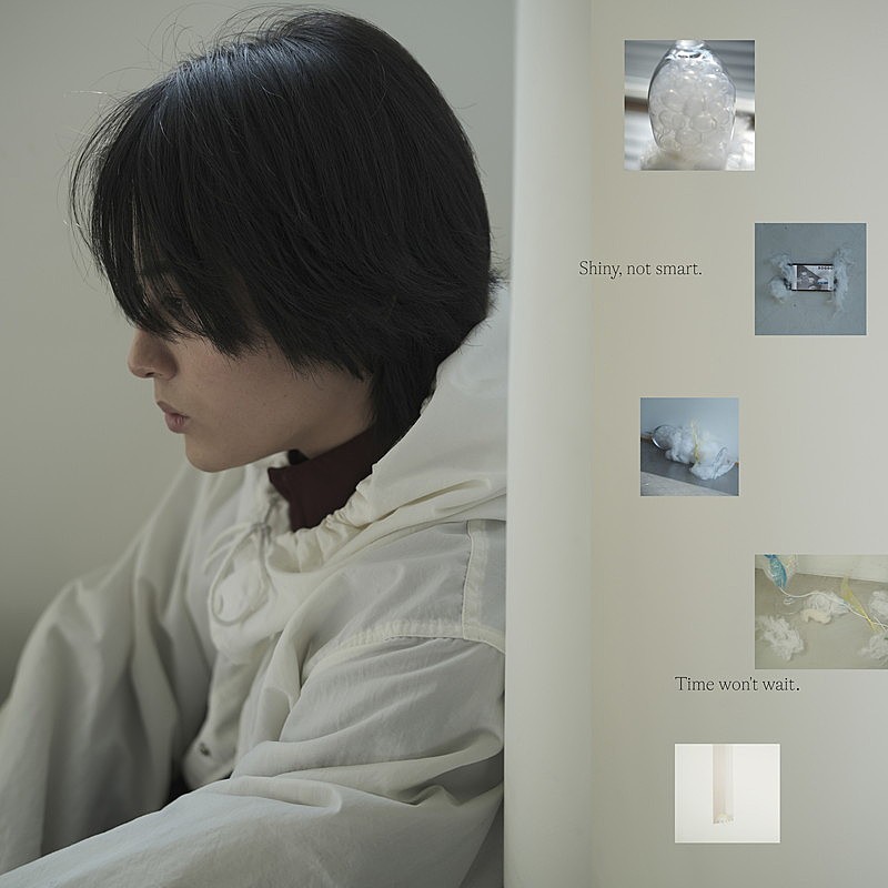 「Cuegee 配信シングル『Shiny, not smart. / Time won't wait.』」2枚目/3