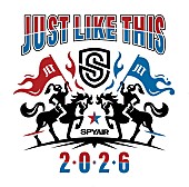 「SPYAIR【JUST LIKE THIS 2026】ロゴ」3枚目/4