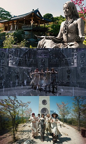 LE SSERAFIM「LE SSERAFIM、パフォーマンスの一部も含む「BOOMPALA」MVティザー第2弾を公開」