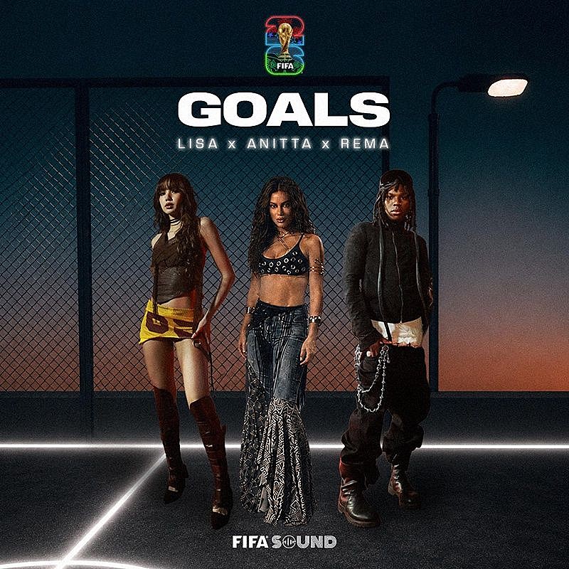 「【FIFAワールドカップ2026】BLACKPINKのリサ参加の最新曲「Goals」リリース＆MV公開」1枚目/1
